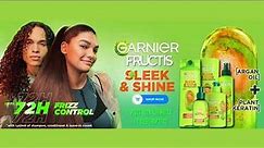 Garnier Fructis Sleek & Shine Anti-Frizz Serum.