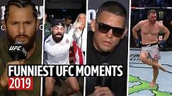 Funniest UFC moments of the year 2019!