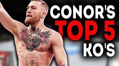 Conor McGregor's Best Knockouts (Highlights)