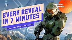 Xbox and Bethesda E3 Showcase in 7 Minutes - E3 2021