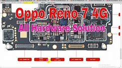 Oppo Reno 7 4g All Hardware Solution / reno 7 4g All Jumper Ways