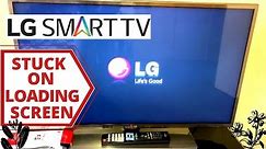 How to Fix LG TV Stuck on Logo Screen || LG Smart TV stuck On Start Screen Logo