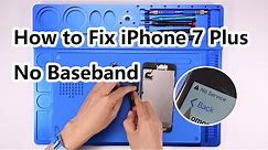 How to Fix iPhone 7 Plus No Baseband | Motherboard Repair