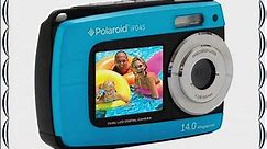 Polaroid IF045-BLUE-KM 14MP Dual Screen Waterproof Digital Camera with 2.7-Inch LCD (Blue)