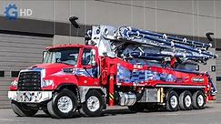 The Most Incredible Concrete Pump Trucks You Have To See▶ Schwing Stetter, Putzmeister