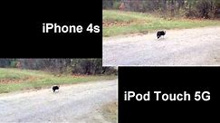 iPhone 4s vs. iPod Touch 5G Camera Comparison Side by Side