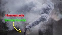 How to Make a Smoke Bomb at Home | DIY Smoke Grenade Tutorial | Experiment gone wrong...