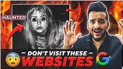 Scary WEBSITES you should NEVER visit !! *SPOOKY*