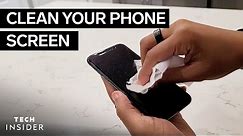 How To Clean Your Phone Screen (Apple And Samsung)