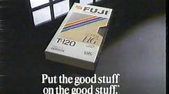 Fuji Video Cassette commercial with George Carlin