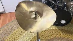 Unknown 14" Thin Brass Trash Thrash Crash China Stage Custom Hybrid Dry Effect Cymbal (Remastered)