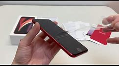 iPhone SE Red 2020 Unboxing