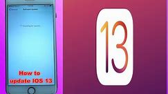 How to update IOS 13 on iphone 6|6s|6plus| iphone 7| 7plus| iPhone 8| 8plus| iPhone x ios13 update.