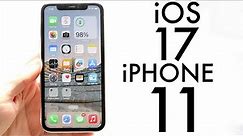 iOS 17 On iPhone 11! (Review)