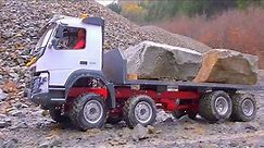 RC VOLVO L250GS WORK IN MUD! VOLVO FMX 8X8 RC WORK IN MUD! MUDDI RC CONSTRUCTION SITE