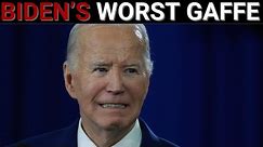 Joe Biden’s ‘new low’ after worst ever gaffe