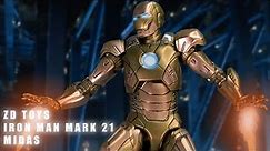 REVIEW : ZD Toys Iron Man Mark 21 Midas from Iron Man 3 | MK21 | 中動 | 中动 | Marvel