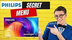How to enable Philips Secret Menu