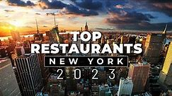 Top 8 Best Restaurants In New York City | Best Restaurants In NYC