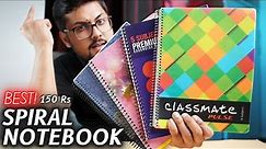 Best Spiral Notebook for Students @150 Rs |Classmate Pulse| Luxor Converge |Youva| Doms Spiral 🔥🔥