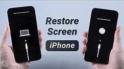 Top 3 Ways to Fix iPhone Stuck on Restore Screen