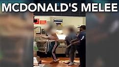 4 arrested after wild fight inside Atlantic City McDonald's