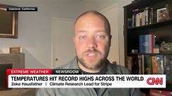 Temperatures hit record highs across the world