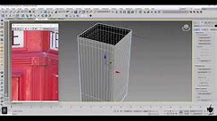 How to create a British red telephone box step by step