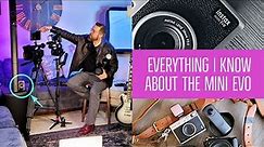 Everything I know about the Instax Mini Evo. Sharing my tips and Tricks with you.