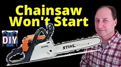 Stihl Chainsaw Won't Start - The Reason Why Surprised Me