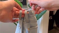 Montana woman shares cool 'Jean Organization' hack to make more room in closet