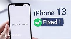 How to Fix Stuck on Setting up your Apple ID on iPhone 13/13 Pro/13 mini