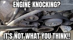 Engine Knocking? Let's Investigate & Find The Real Problem!
