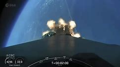 European Space Agency's Euclid spacecraft launched into space aboard a SpaceX rocket