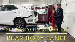 2018 Toyota Corolla Rear Body Panel Replacement Part 1