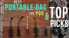 Best portable DAC for you and my top picks