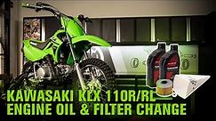 How To Change the Oil on a Kawasaki KLX110