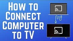 How to Connect Your Computer to the TV in 2 Ways 2024
