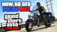 GTA Online: How to Get The Police Bike in Freemode!