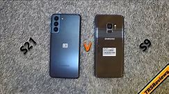 Samsung Galaxy S21 v S9 Comparison