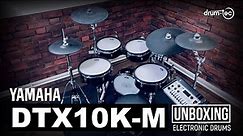 Yamaha DTX10K-M electronic drums unboxing & playing by drum-tec