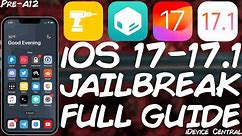How To JAILBREAK iOS 17.0 - 17.1 With TWEAKS! (Comprehensive PaleRa1n Guide)