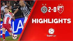 Partizan - Crvena zvezda 2:0, 161. derbi, highlights