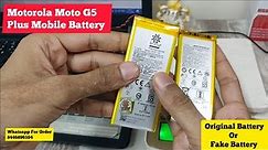 Motorola Moto G5 Plus Mobile Replacement Battery , Motorola Original Battery , XT1686 Battery , HG40