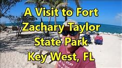 The Beaches and Fort at Fort Zachary Taylor Historic State Park - Truman Annex - Key West