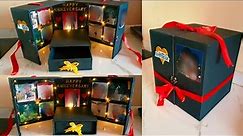 Surprise cake box tutorial | how to make surprise gift box | diy | explosion box |