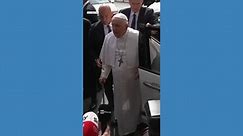 Pope Francis leaves hospital after being treated for bronchitis