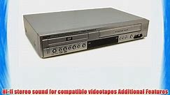Sanyo DVW7100 TVGuardian DVD player with Built-in 4-HEAD Hi-Fi VCR recorder