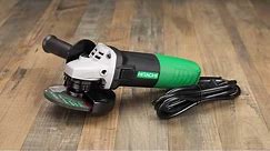 Hitachi 4-1/2-in 6.2-Amp Sliding Switch Corded Angle Grinder