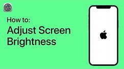 How to Adjust Screen Brightness on Your iPhone